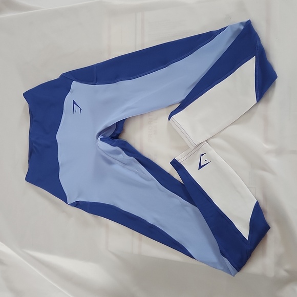 Gymshark Women's Leggings Sky Blues Assorted Sizes Athleisure Wear - Picture 1 of 7